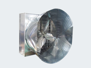 Cooling wet curtain fan